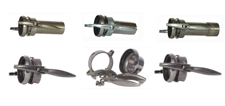 Edelstahl Ausführung der PERROT Kardankupplungen Typ SUPRA